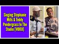 Singing Stephanie Mills &amp; Teddy Pendergrass In The Studio