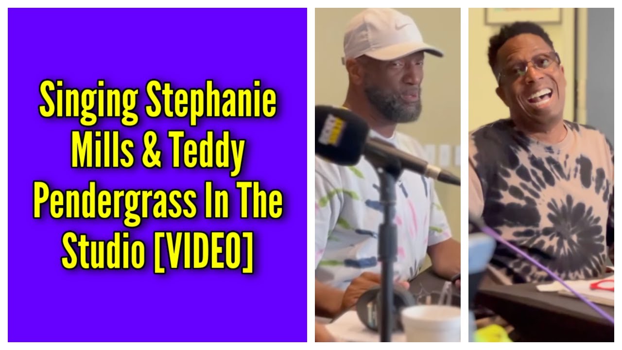 Singing Stephanie Mills & Teddy Pendergrass In The Studio