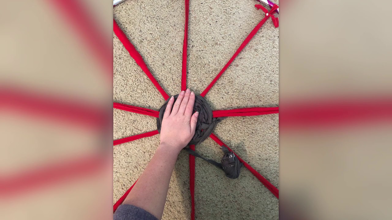 Hula Hoop T-shirt Rug