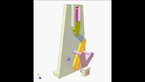 Spring toggle mechanism 8