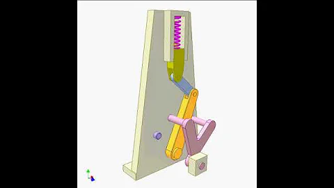 Spring toggle mechanism 8
