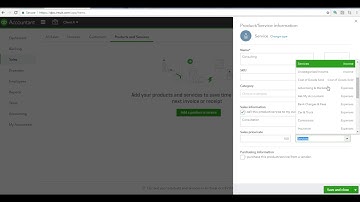 TSS Accounting - Creating a Service Item in QuickBooks Online