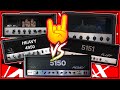 4 amp sims vs a REAL 5150 BLOCK LETTER! | Reamp, Amped roots, TH-U and Heavy 4950