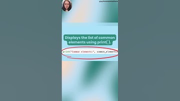 Python Interview Question Solved | Find Common Elements Between Two Lists 🚀 #python #interviewtips