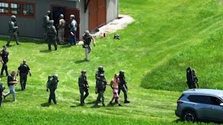 Wayne County stabbing suspect Chad Palmer taken into custody after manhunt