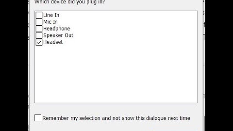 How to get a popup when device is plugged to an audio jack?