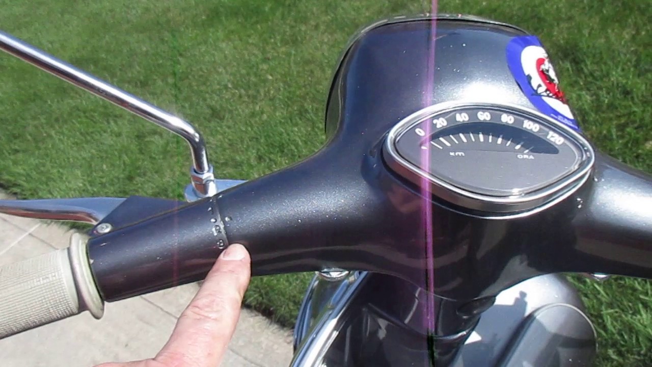 Restored 1968 Vespa SS 180 #5