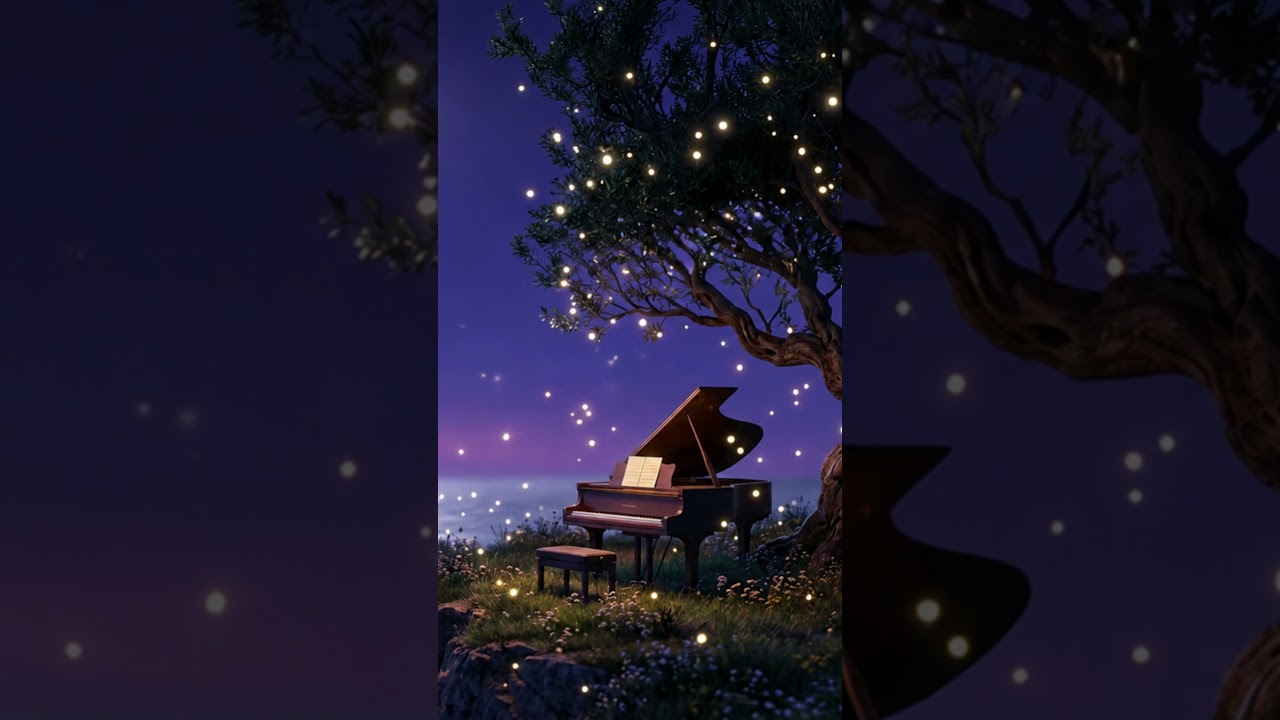 心が静まるやさしい音楽 | 穏やかなピアノと波の音 🎹 自律神経を整える・心を落ち着かせる癒しの音楽, 睡眠用BGM, リラックス音楽, 作業用BGM #shorts #pianomusic