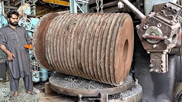 From Raw Steel to Precision Component — A Full Shop Workflow with 100yrs old technology