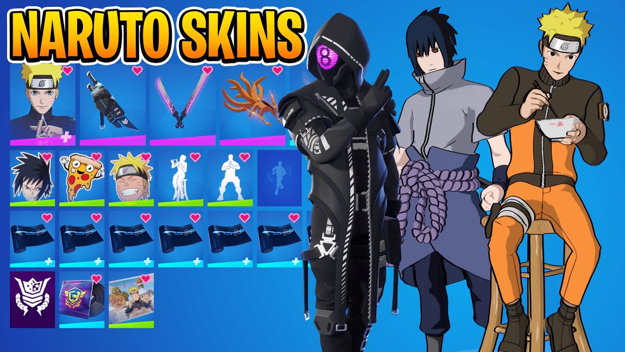 Naruto Characters are Coming to Fortnite - GamerBraves