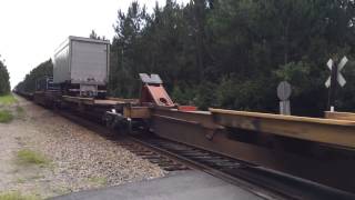CSX piggyback at 70 mph
