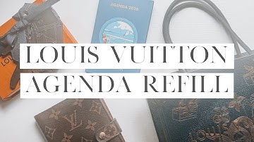 2026 Louis Vuitton Agenda Refill | LV Small Ring Agenda Set Up