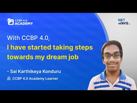 🚀Transform Your Future in Tech with NxtWave CCBP 4.0 Academy | Student Testimonial🎓