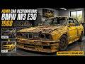 ASMR Car Restoration! Full Restoration BMW M3 E30 1988 from Abandoned Condition to Looking New