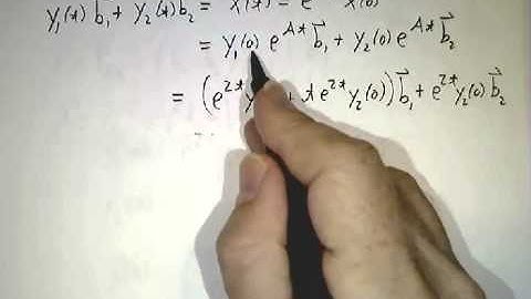 Solving Systems of Linear ODE