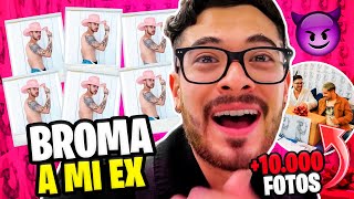 Lleno la habitación de mi EX con MILES DE FOTOS MÍAS 😱 BROMA + SORPRESA❤️ | Kevin Achutegui