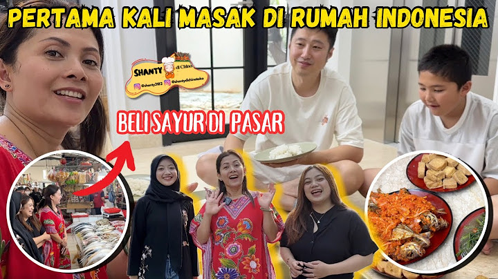 PERTAMA KALI KEMBALI BELANJA DI PASAR UNTUK MASAK DI RUMAH INDONESIA SETELAH SEKIAN LAMA! 🤤🇮🇩