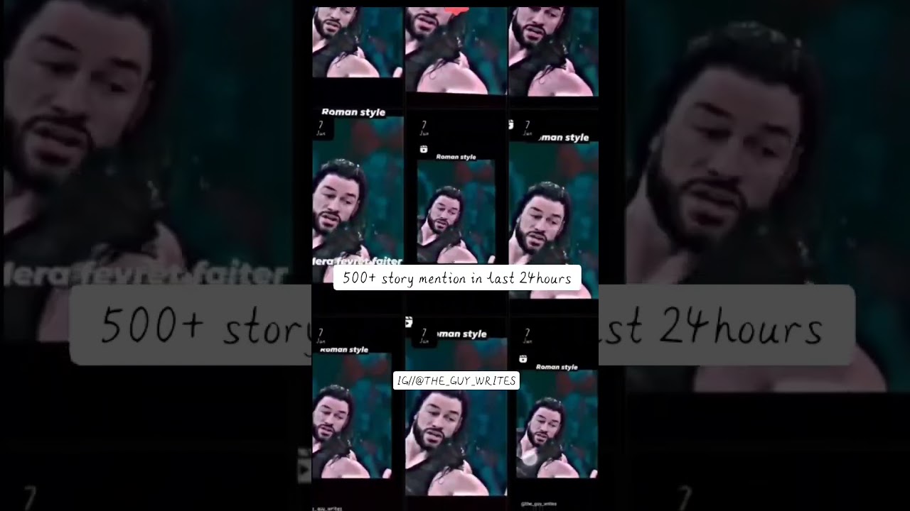 500+ story mention on Instagram 🥵 