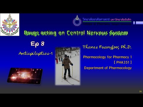 Lecture PHA351 Drug used in CNS Ep8