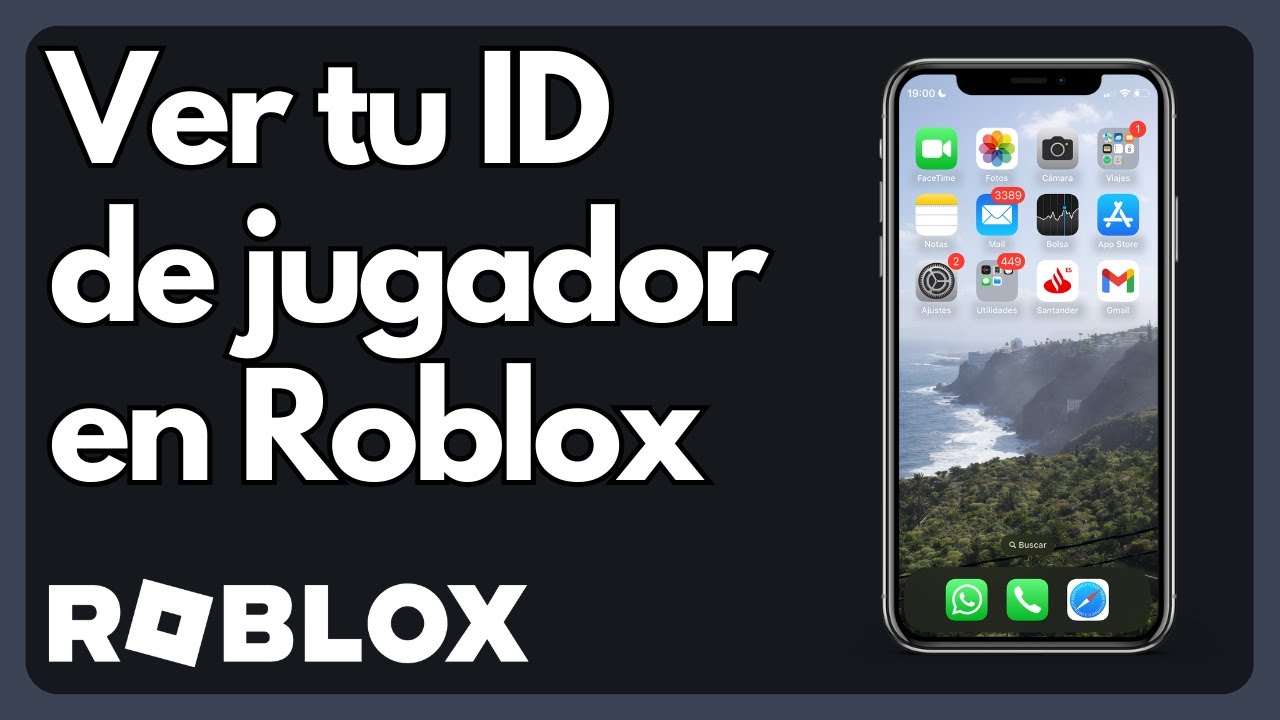 Cómo ver tu ID de jugador en Roblox (IOS y Android) - YouTube