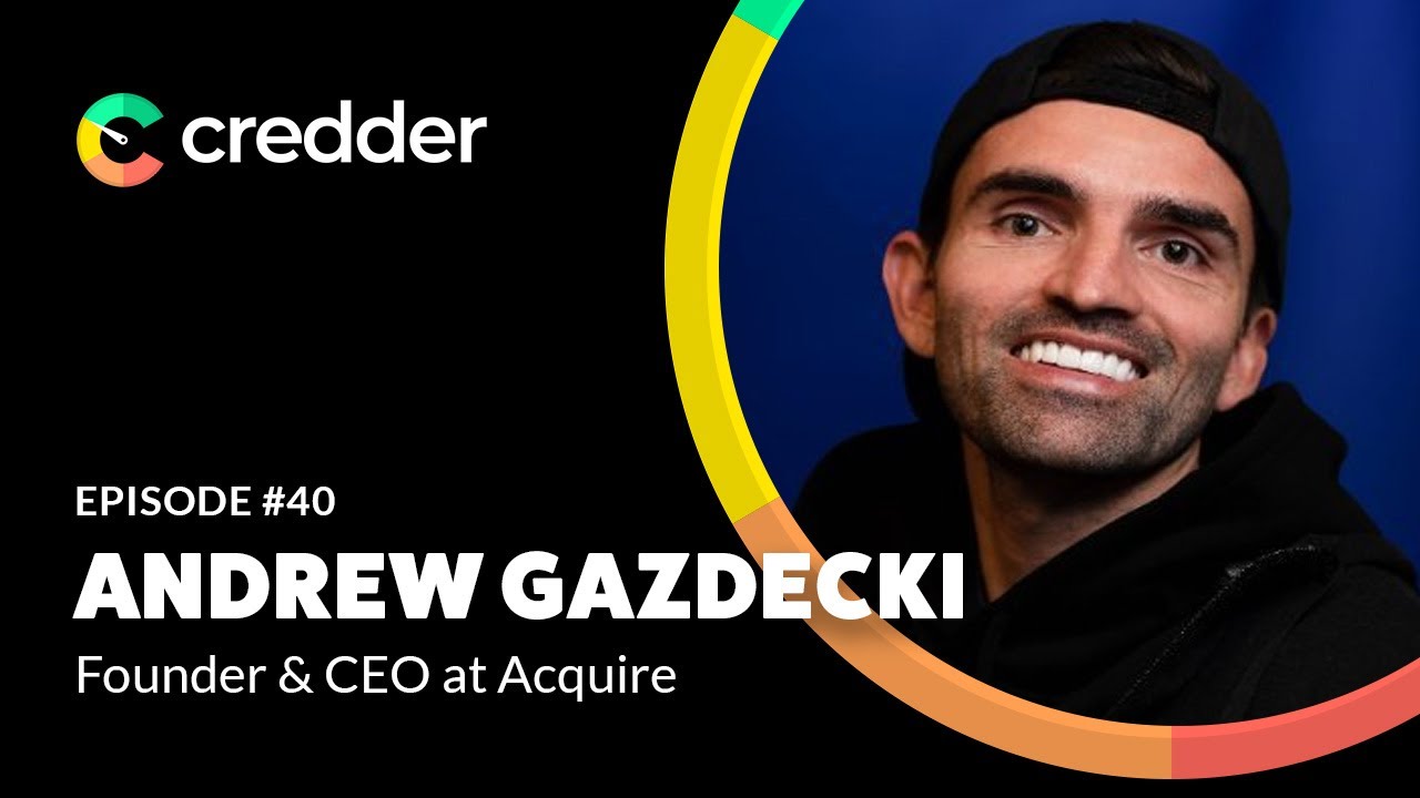 Andrew Gazdecki, Founder and CEO at Acquire | CP40 - YouTube