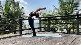 Daily yoga. 15 minutes yoga session to stay calm,strong and free. 