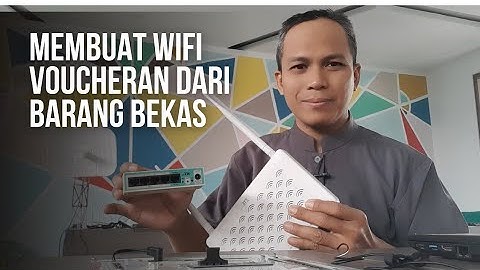 Full Setting Mikrotik untuk jualan Wifi Hotspot Voucheran