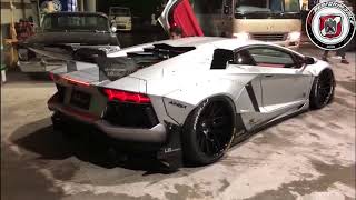 Lamborghini Aventador Liberty Walk x Fi Exhaust - Brutal Revs!