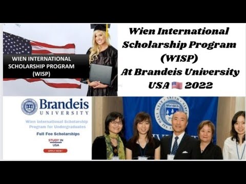 Wien International Scholarship Program (WISP) At Brandeis University USA ?? 2022