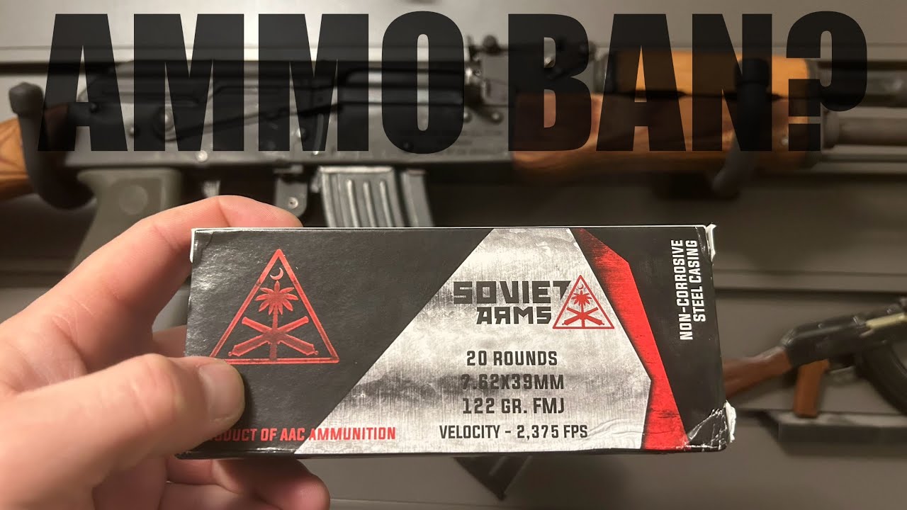 What Russian Ammo Ban? - AAC 7.62X39 STEEL Case