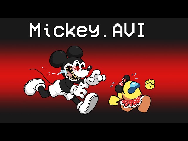 MICKEY MOUSE.AVI Mod in Among Us...