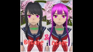 Yandere simulator toturial how to change your oc haircolor texture