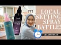 BATTLE SETTING SPRAY: LUXCRIME STAY LAST SETTING SPRAY VS STUDIO TROPIK DREAM SETTER | Kiara Leswara