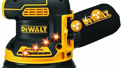 Explosive 💥Dewalt 20v Brushless Orbital Sander ☢️