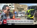 Transportistas de los Yungas cuestionan conversión de vehículos diésel a GNV