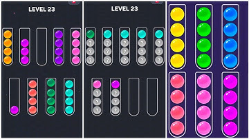 Ball Sort Puzzle Gameplay 9, Android Games ios Walkthrough Simulator Think Brain Puzzle