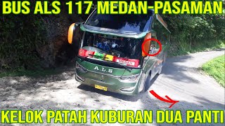 HUNTING BUS ALS 117 UGD MEDAN DI JALAN TALU TALAMAU KE RIMBO PANTI