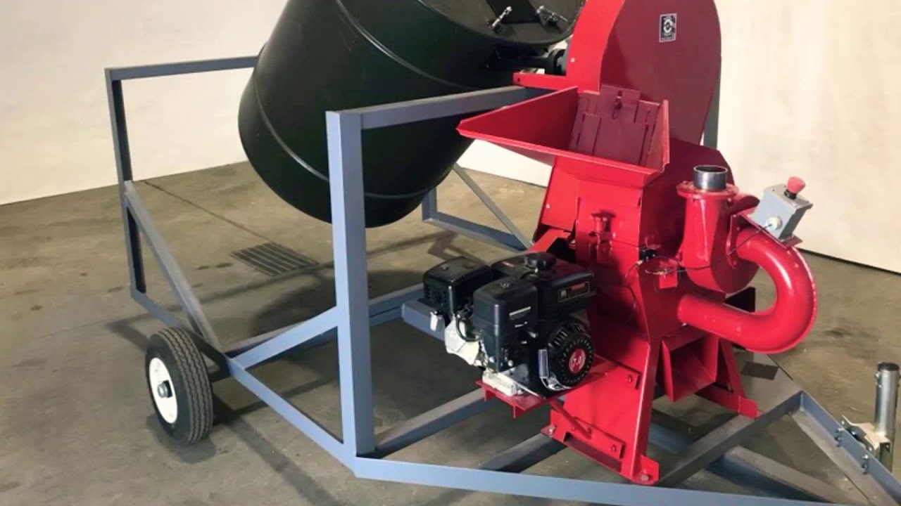 New Grinder/Mixer Combination by Tumble Drum Industry! YouTube
