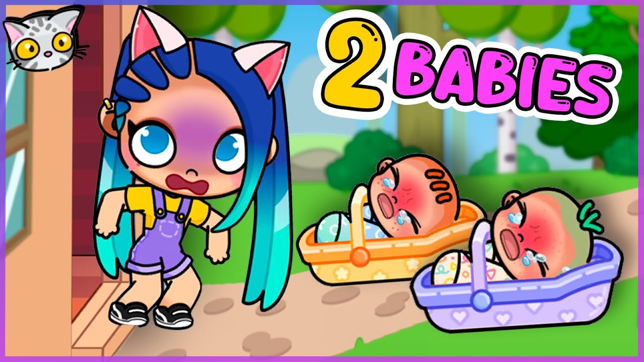 Two babies ABANDONED at my doorstep  Free Building a baby room  Avatar World