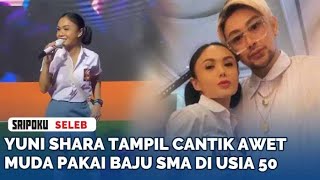Yuni Shara Tampil Cantik Awet Muda Pakai Baju Sma Di Usia 50