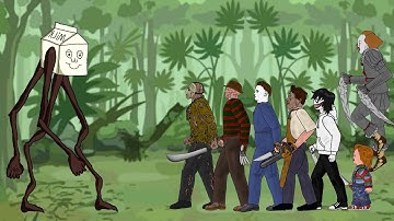 MilkWalker Vs Jason, Freddy, Jeff,Michael, Leatherface,Chucky,IT Pennywise - DC2