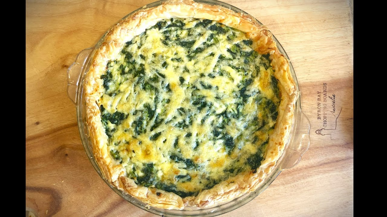 Mum's Spinach and Cottage Cheese Quiche Recipe | Easy and Delicious!