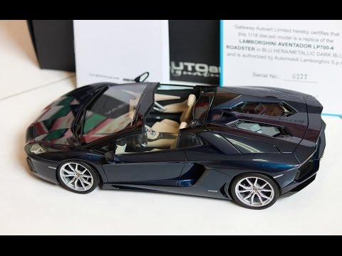 Unboxing] 1:18 AUTOart Lamborghini Aventador LP700-4