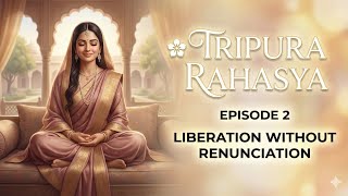 मुक्ति बिना त्याग | Tripura Rahasya — Freedom Without Escaping Life (Ep 2)