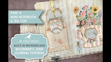 Beginners Junk Journal Tutorial Alice Part 3