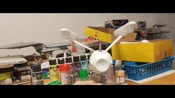 Model #12 Episode 1: Building and Painting the 537 Scale Enterprise-A