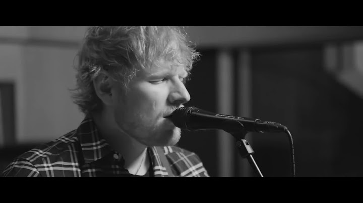 I Don't Care Live version - Live performance video thumbnail