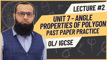 O Level / IGCSE Maths Unit 7A 4024 | Angle properties of Polygon | Sir Sufyan Irfan Mewawala | PPS