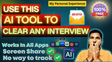 Use This AI Tool To Clear Any Interview | AI Tool to Clear Interview #interviewexperience