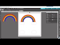 Silhouette Cameo 3 Studio v4 - How to Draw a Rainbow pt 2